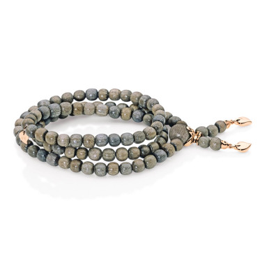         Roségold, Armschmuck, Tamara Comolli INDIA Armband small Greywood