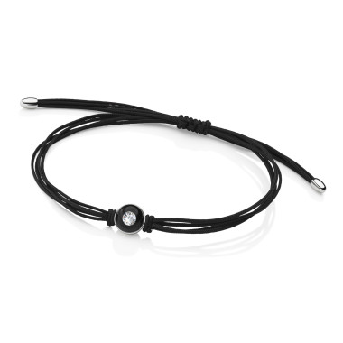         Edelstahl, Armschmuck, Schmuckwerk Textilband Glasklar 
