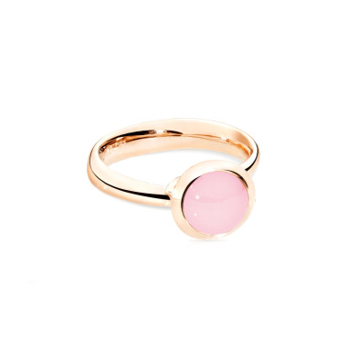         Roségold, Ringe, Tamara Comolli BOUTON Ring Small mit Chalcedon