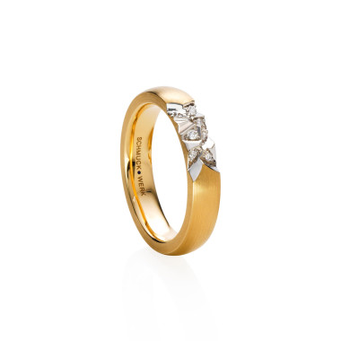         Gelbgold, Ringe, Schmuckwerk Alpen Ring