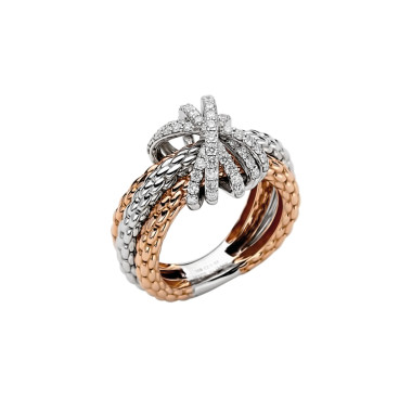         Roségold &amp; Weißgold, Ringe, FOPE Prima Ring