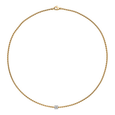         Gelbgold, Halsschmuck, FOPE Aria Halskette
