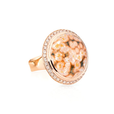         Roségold, Ringe, Tamara Comolli OCEAN JASPER Ring Small