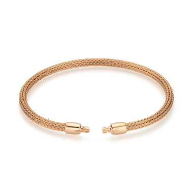         Roségold, Armschmuck, Jörg Heinz Classics Flex & Mesh Armband