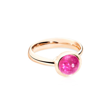         Roségold, Ringe, Tamara Comolli BOUTON Ring Small mit Turmalin