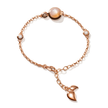        Roségold, Armschmuck, Tamara Comolli BOUTON Mini Chain Armband 'Camel' Small/Medium
