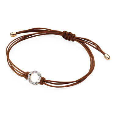         Rotgold, Armschmuck, Schmuckwerk Alpen Textilband