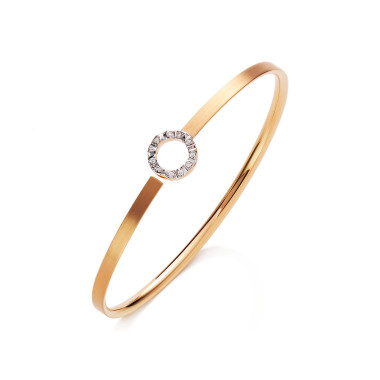         Rotgold, Armschmuck, Schmuckwerk Alpen Armspange