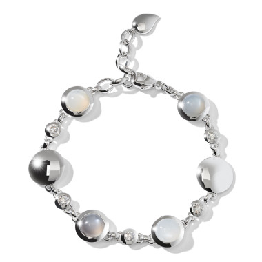         Weißgold, Armschmuck, Tamara Comolli BOUTON Armband 'Cashmere'