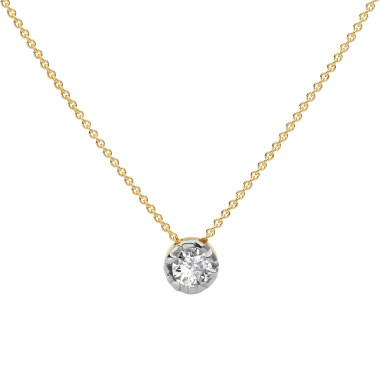         Gelbgold, Halsschmuck, Schmuckwerk Alpen Halskette