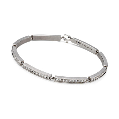         Weißgold, Armschmuck, Schmuckwerk Saturn Armband