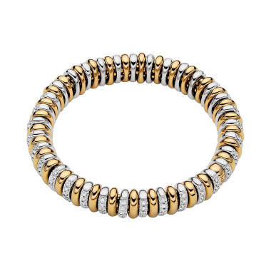         Gelbgold &amp; Weißgold, Armschmuck, FOPE Vendôme Flex'it Armband