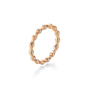         Roségold, Ringe, Jörg Heinz Flooow Brillantkranz Sparkling Ring