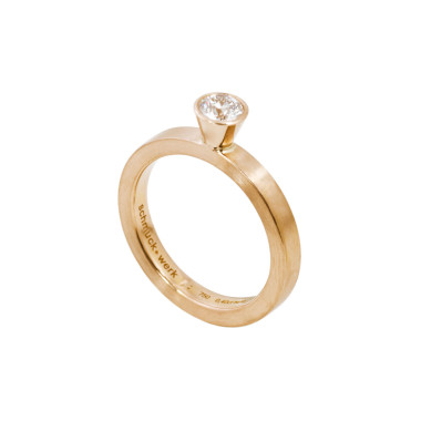         Rotgold, Ringe, Schmuckwerk Alpen Solitärring