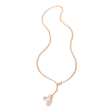         Roségold, Halsschmuck, Tamara Comolli LARIAT Halskette