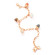 Tamara Comolli MIKADO Flamenco Charm Armband 'Cashmere' - Bild 2