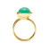 Tamara Comolli BOUTON Ring Large mit Chrysopras - Bild 2