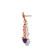 Tamara Comolli MIKADO Ohrringe Dangling 2 Acorns 'Wildberry' - Bild 2