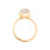 Tamara Comolli BOUTON Ring Small mit Diamant-Pavé - Bild 2