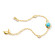 Tamara Comolli BOUTON Mini Chain Armband 'Türkis' Small/Medium - Bild 2