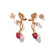 Tamara Comolli MIKADO Ohrringe Dangling 2 Acorns 'Blush' - Bild 3