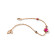 Tamara Comolli BOUTON Mini Chain Armband 'Wildberry' Small/Medium - Bild 2