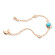 Tamara Comolli BOUTON Mini Chain Armband 'Türkis' Small/Medium - Bild 2