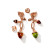 Tamara Comolli MIKADO Ohrringe Dangling 2 Acorns 'Indian Summer' - Bild 3