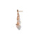 Tamara Comolli MIKADO Ohrringe Dangling 2 Acorns mit Diamant-Pavé   - Bild 2