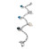 Tamara Comolli MIKADO Flamenco Charm Armband 'Ocean' mit Diamant-Pavé - Bild 2