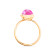 Tamara Comolli BOUTON Ring Small mit Turmalin - Bild 2