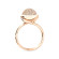 Tamara Comolli BOUTON Ring Large mit Diamant-Pavé  - Bild 2